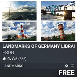 Landmarks of Germany LIBRARY ONLY by FSDG. Free.