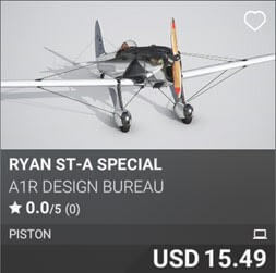 Ryan ST-A Special by A1R Design Bureau. USD 15.49
