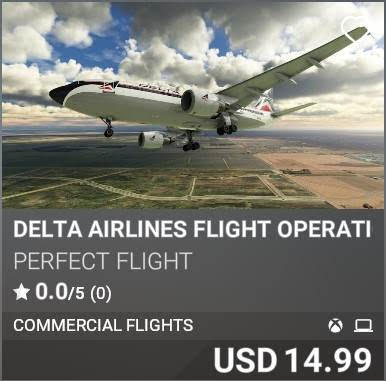 Delta Airlines Flight Operations by Perfect Flight. USD 14.99