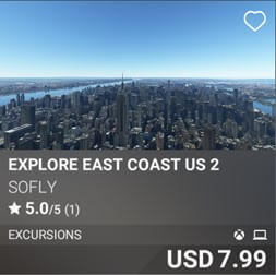 Explore East Coast US 2 by SoFly. USD 7.99