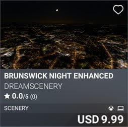 Brunswick Night Enhanced by DreamScenery. USD 9.99