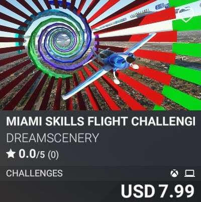 Miami Skills Flight Challenge by DreamScenery. USD 7.99