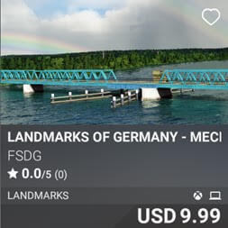 Landmarks of Germany - Mecklenburg-Vorpommern by FSDG. USD 9.99