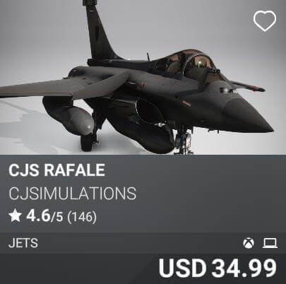 CJS Rafale by CJ Simulations. USD 34.99