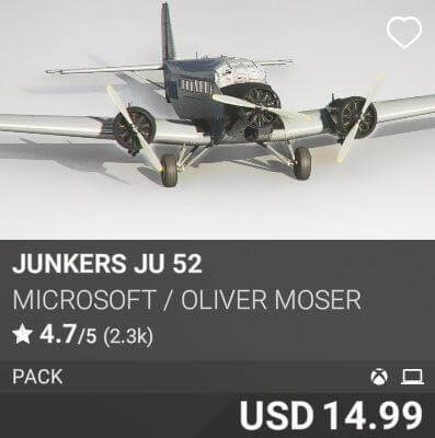 Junkers Ju 52 by Oliver Moser. USD 14.99