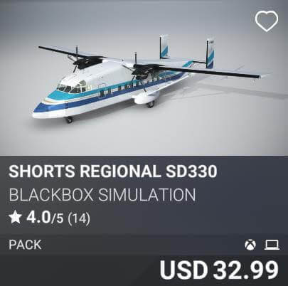 Shorts Regional Sd330 by BlackBox Simulation. USD 32.99