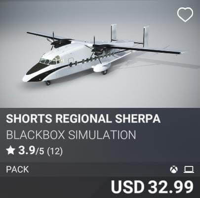 Shorts Regional Sherpa by BlackBox Simulation. USD 32.99