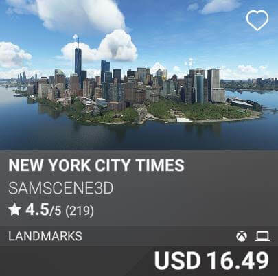New York City Times by SamScene3D. USD 16.49