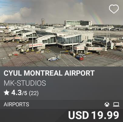 CYUL Montreal Airport by MK-STUDIOS. USD 19.99