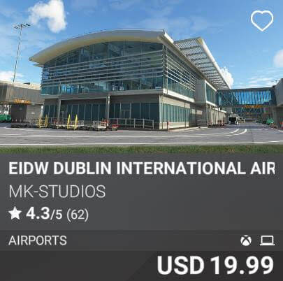 EIDW Dublin International Airport by MK-STUDIOS. USD 19.99