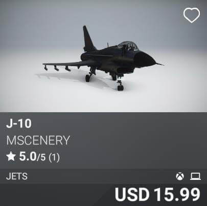 J-10 by Mscenery. USD 15.99