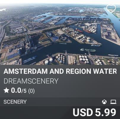 Amsterdam and Region Water Fix by DreamScenery. USD 5.99