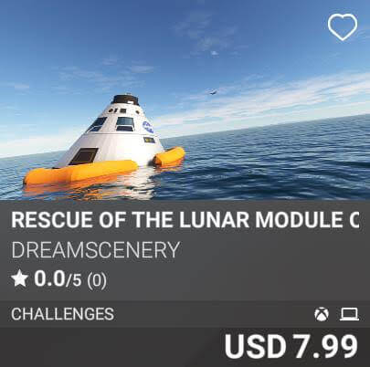 RESCUE OF THE LUNAR MODULE ORION by DreamScenery. USD 7.99