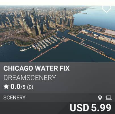Chicago Water Fix by DreamScenery. USD 5.99