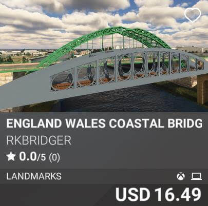 England Wales Coastal Bridges by rkbridger. USD 16.49