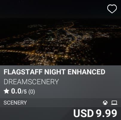 Flagstaff Night Enhanced by DreamScenery. USD 9.99
