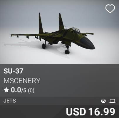 SU-37 by Mscenery. USD 16.99