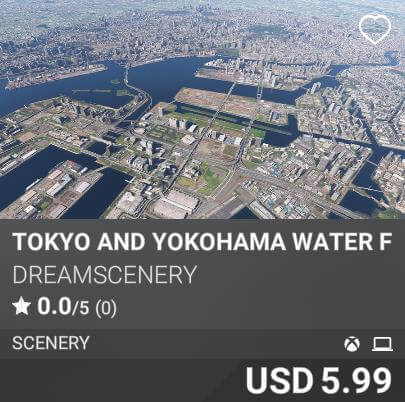 Tokyo and Yokohama Water Fix by DreamScenery. USD 5.99