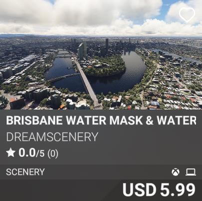 Brisbane Water Mask & Water Fix by DreamScenery. USD 5.99