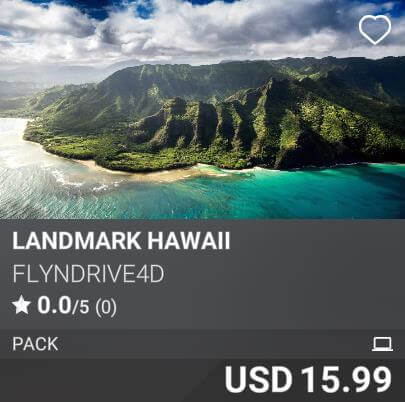Landmark Hawaii by FlyNDrive4D. USD 15.99