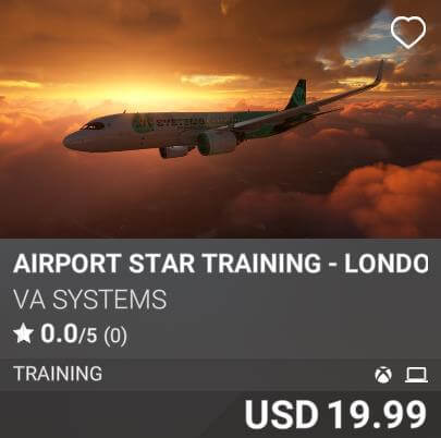 Airport STAR Training - London Gatwick (EGKK) by VA SYSTEMS. USD 19.99