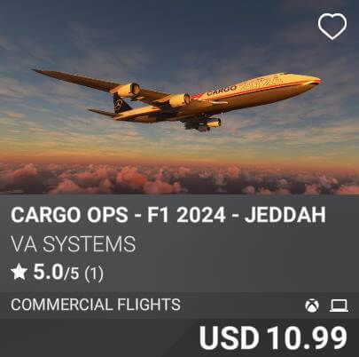 Cargo Ops - F1 2024 - Jeddah by VA SYSTEMS. USD 10.99