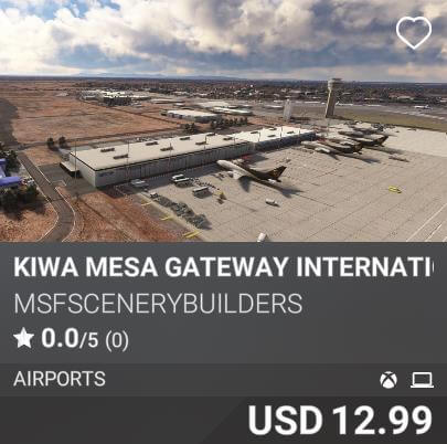KIWA Mesa Gateway International Airport by MSFScenerybuilders. USD 12.99