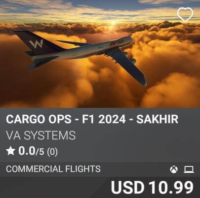 Cargo Ops - F1 2024 - Sakhir by VA SYSTEMS. USD 10.99