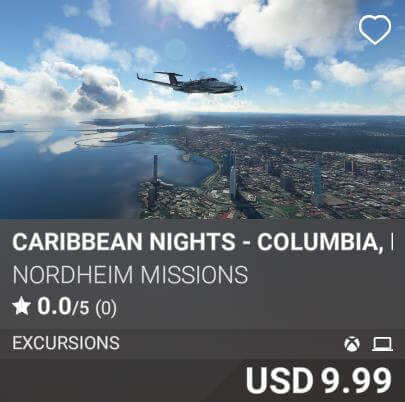 Caribbean Nights - Columbia, Panama, Costa Rica by Nordheim Missions. USD 9.99