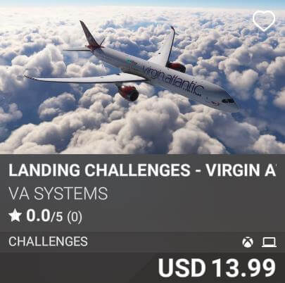 Landing Challenges - Virgin Atlantic - Vol 2 by VA SYSTEMS. USD 13.99