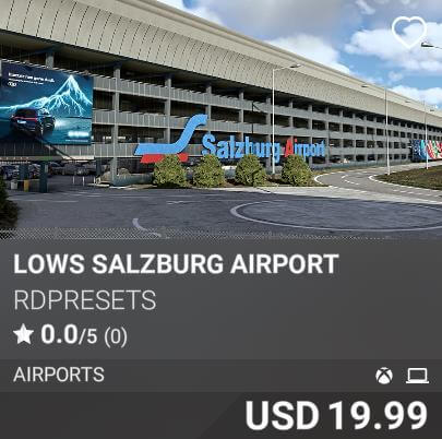 LOWS Salzburg Airport by RDPresets. USD 19.99