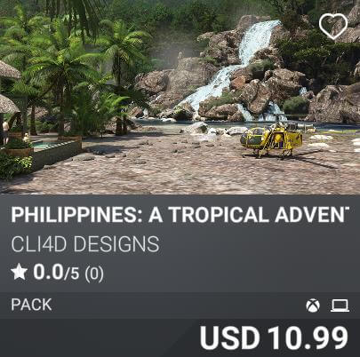 Philippines: A Tropical Adventure by Cli4D Designs. USD 10.99