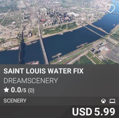 Saint Louis Water Fix by DreamScenery. USD 5.99