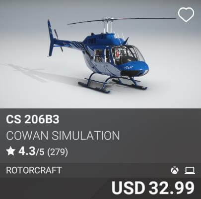 CS 206B3 by Cowan Simulation. USD 32.99