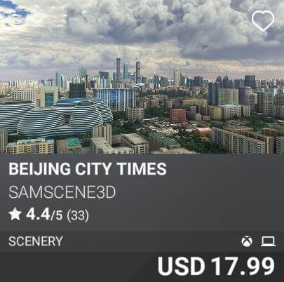 Beijing City Times by SamScene3D. USD 17.99