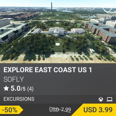 Explore East Coast US 1 by SoFly. USD 7.99 (on sale for 3.99)