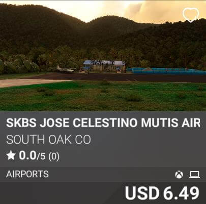 SKBS Jose Celestino Mutis Airport by South Oak Co. USD 6.49