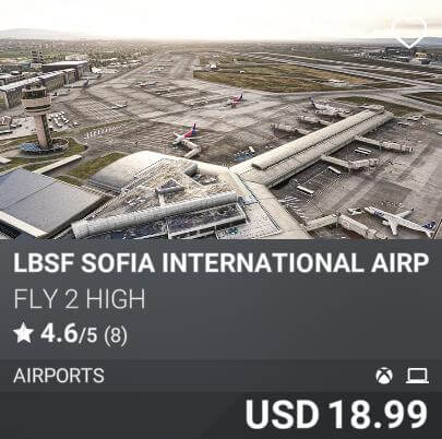 LBSF SOFIA INTERNATIONAL AIRPORT by Fly 2 High. USD 18.99