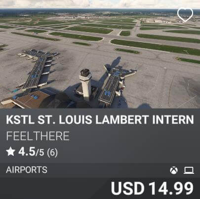KSTL St. Louis Lambert International Airport by FeelThere. USD 14.99