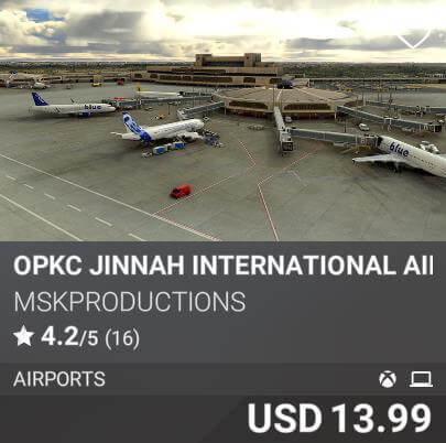 OPKC Jinnah International Airport by MSKProductions. USD 13.99