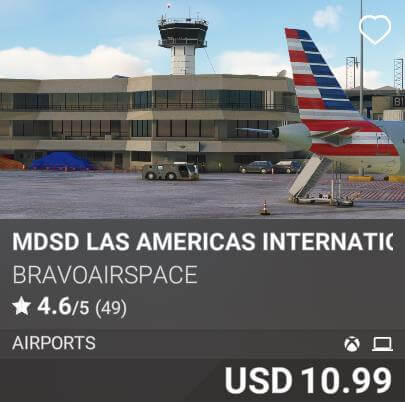 MDSD Las Americas International Airport by BraveAirspace. USD 10.99