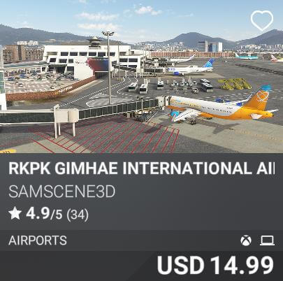 RKPK Gimhae International Airport by SamScene3D. USD 14.99