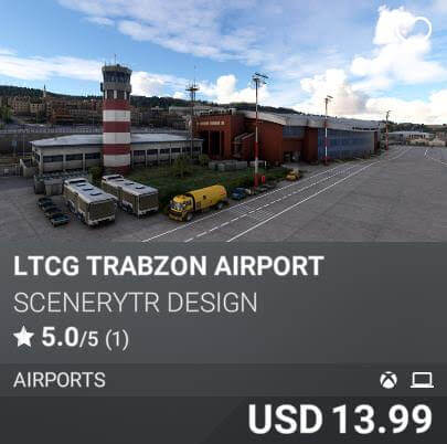 LTCG Trabzon Airport by SceneryTR Design. USD 13.99
