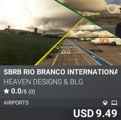 SBRB Rio Branco International Airport by Heaven Designs & BLG. USD 9.49