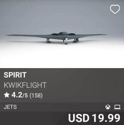 Spirit by KwikFlight. USD 19.99