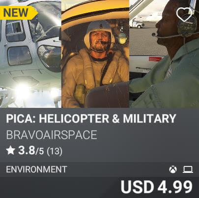 PICA: HELICOPTER & MILITARY by BravoAirspace. USD 4.99