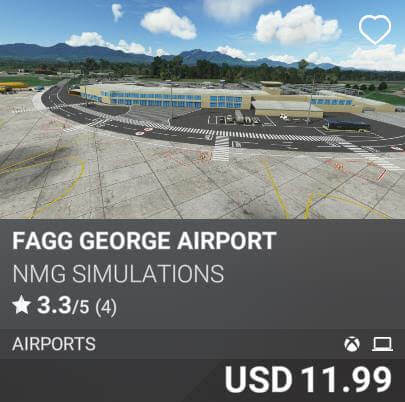 FAGG George Airport by NMG Simulations. USD 11.99
