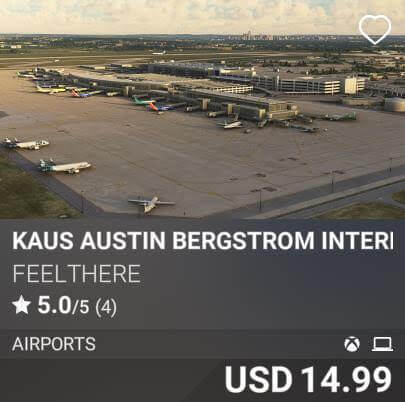 KAUS Austin Bergstrom International Airport by FeelThere. USD 14.99