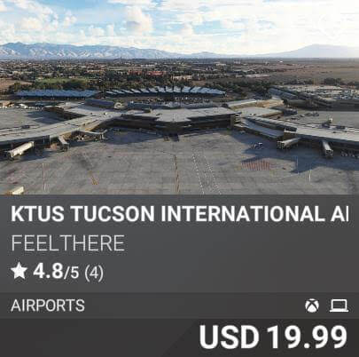KTUS Tucson International Airport by FeelThere. USD 19.99
