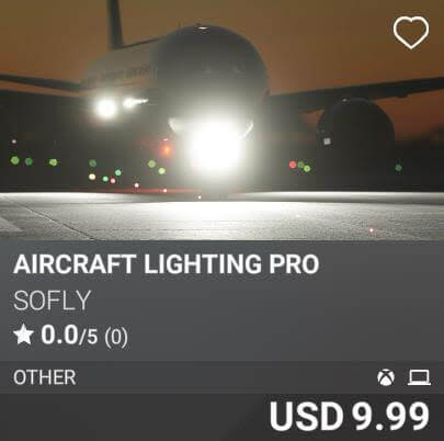 Aircraft Lighting Pro by SoFly. USD 9.99